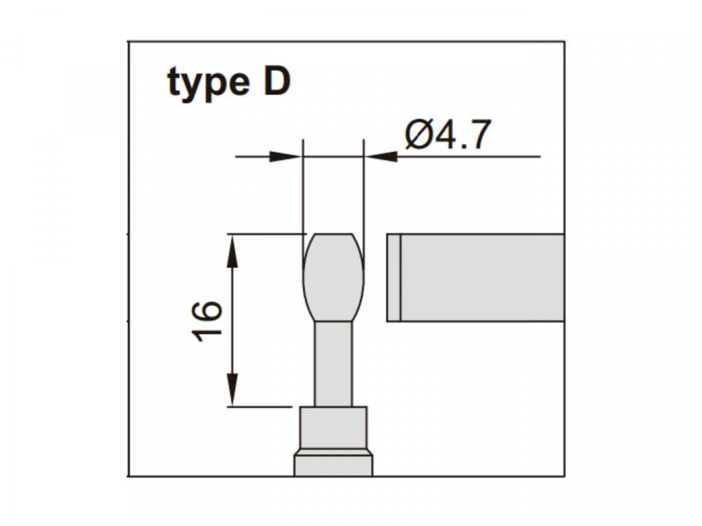 Micrometru digital pentru tuburi tip D, 0-25mm