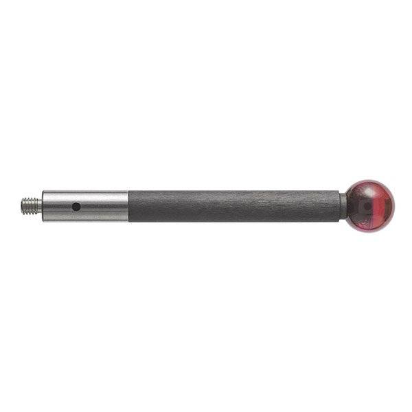 Palpator M2 Ã˜4 mm cu bila de rubin, tija din fibra de carbon, L 30 mm